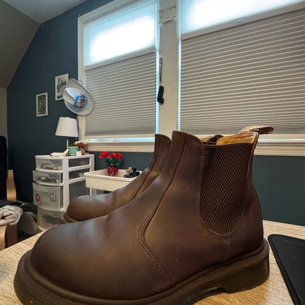 Dr. Martens Dark Brown Chelsea Boots